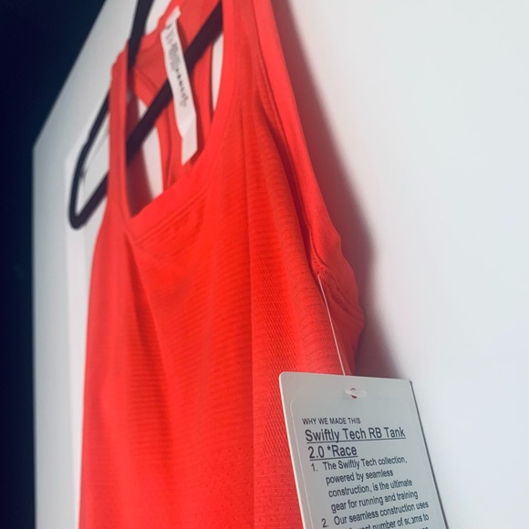 Lululemon Swiftly Tech Racerback 2.0 Tank Top *Race Length - 6 - PINK PUNCH - Picture 4 of 6